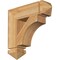 Ekena Millwork Westlake Arts & Crafts Rough Sawn Bracket, Western Red Cedar, 4"W x 16"D x 16"H BKT04X16X16WTL03RWR - alternate 1